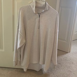 Aerie half zip sweater